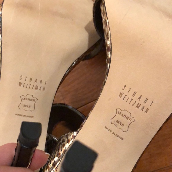 Brand new python Stuart Weitzman Heel - Picture 6 of 7